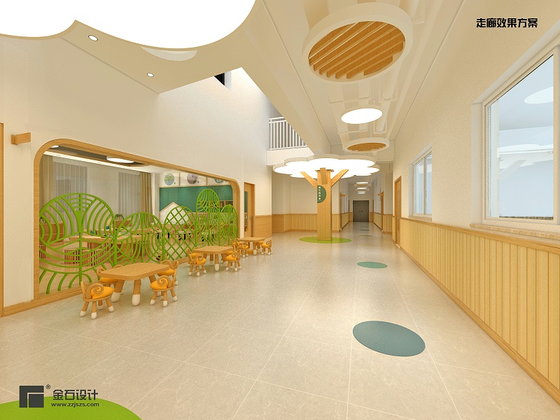幼兒園走廊設計