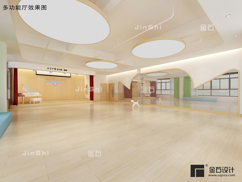 幼兒園多功能廳設(shè)計裝修