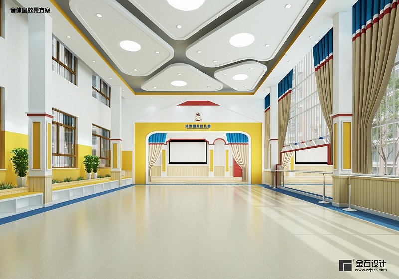 幼兒園多功能廳裝修設(shè)計